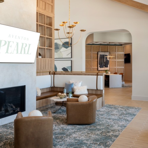 Club Lounge with Feature Fireplace Club Lounge with Feature Fireplace